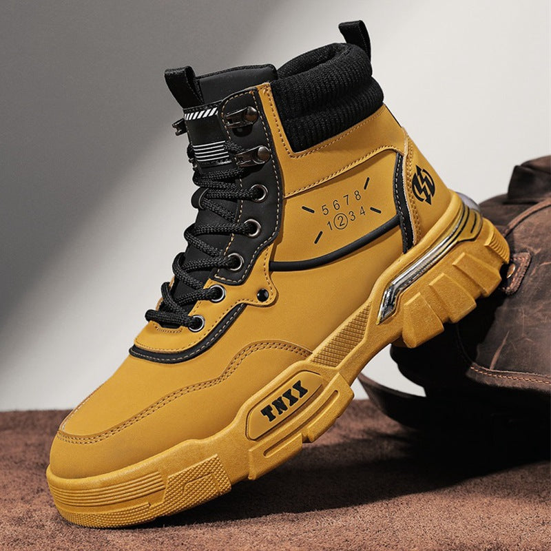 Damen hochschulgeeignete Winterstiefel mit rutschfester Sohle und praktischer Schnürung R&B