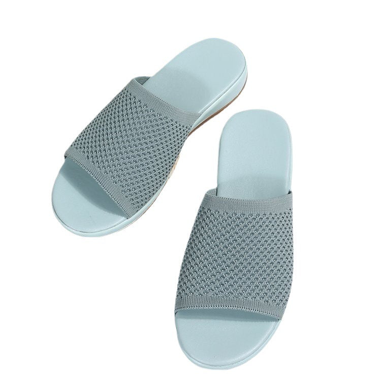 Damen Atmungsaktive Wellness-Pantoletten mit flexiblem Riemendesign R&B