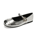 Damen Ballerinas mit modischer Schnallenapplikation