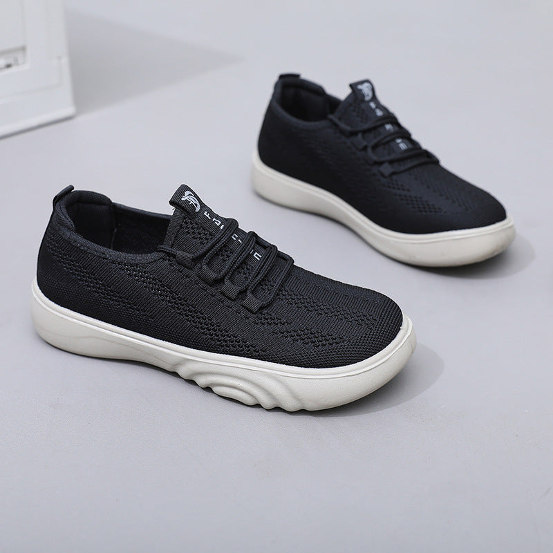 Damen Atmungsaktive Freizeit-Sneaker mit elastischem Obermaterial und flexibler Sohle R&B