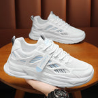 Damen Atmungsaktive Lauf-Sneaker mit dämpfendem Sohlenprofil und modernen Akzenten