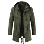 Herren Funktionsjacke mit praktischem Reißverschluss und verstellbarer Kapuze R&B