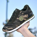 Damen Sportliche Sneakers mit Camouflage-Muster und dämpfender Sohle