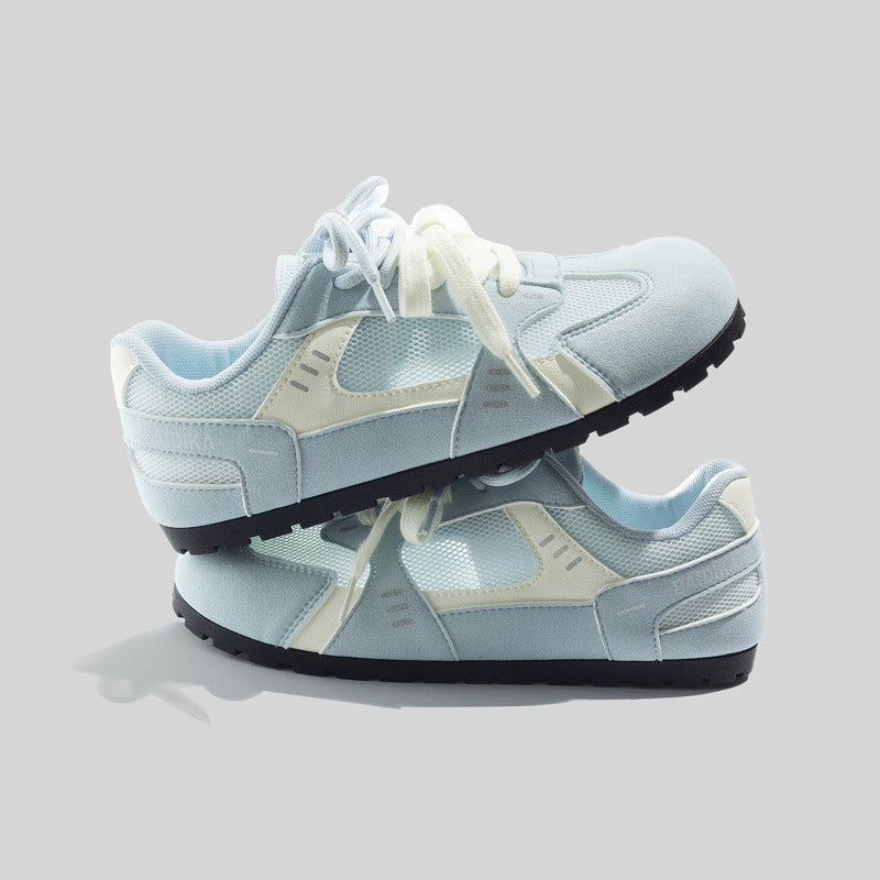 Damen Sportliche Freizeitschuhe mit atmungsaktiver Mesh-Oberfläche und rutschfester Gummisohle