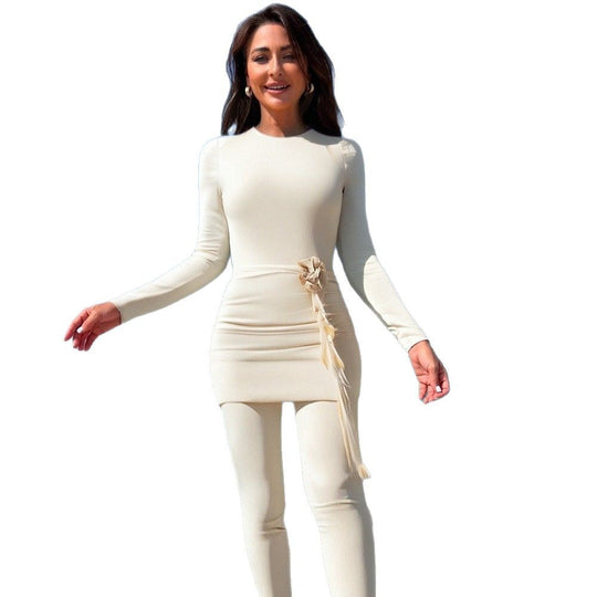 Damen eleganter Sport-Schwimmanzug mit Figur formenden Details R&B