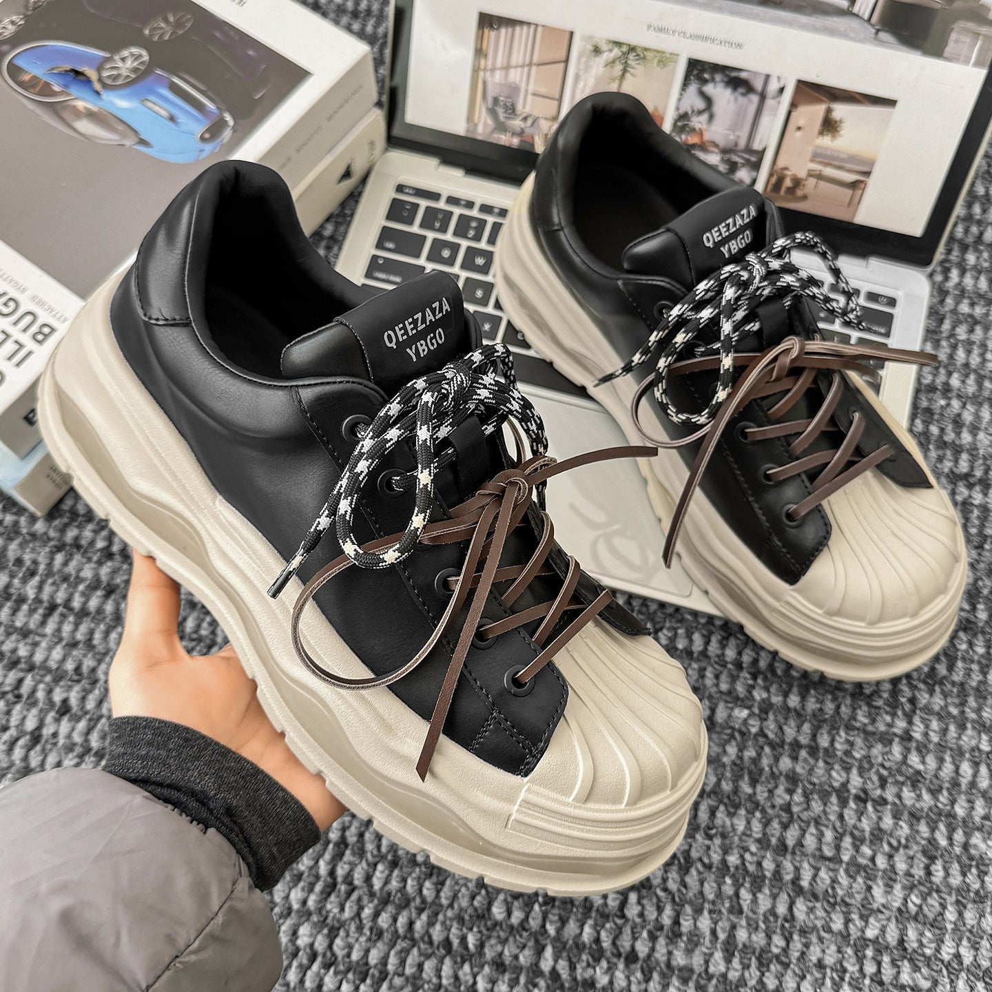 Damen Komfortable Chunky Sneakers mit innovativer Sohle R&B