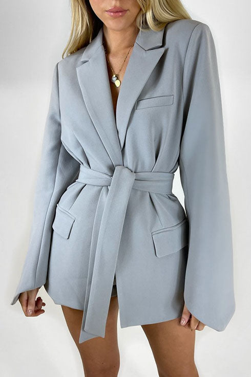 R&B | Gürtel Tunika Jacke