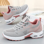 Damen Sportliche Lauf- und Freizeitschuhe mit atmungsaktiver Netzstruktur R&B
