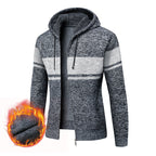 Damen bequemer und kuscheliger Fleece-Hoodie mit Reißverschluss