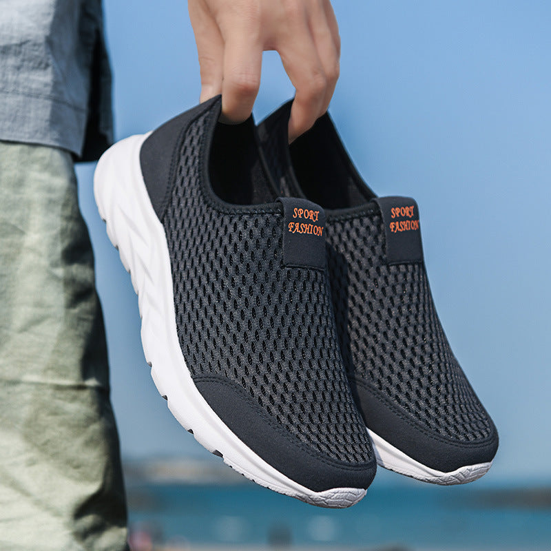 Damen Atmungsaktive Slip-On Sneakers mit flexiblem Sohlenprofil R&B