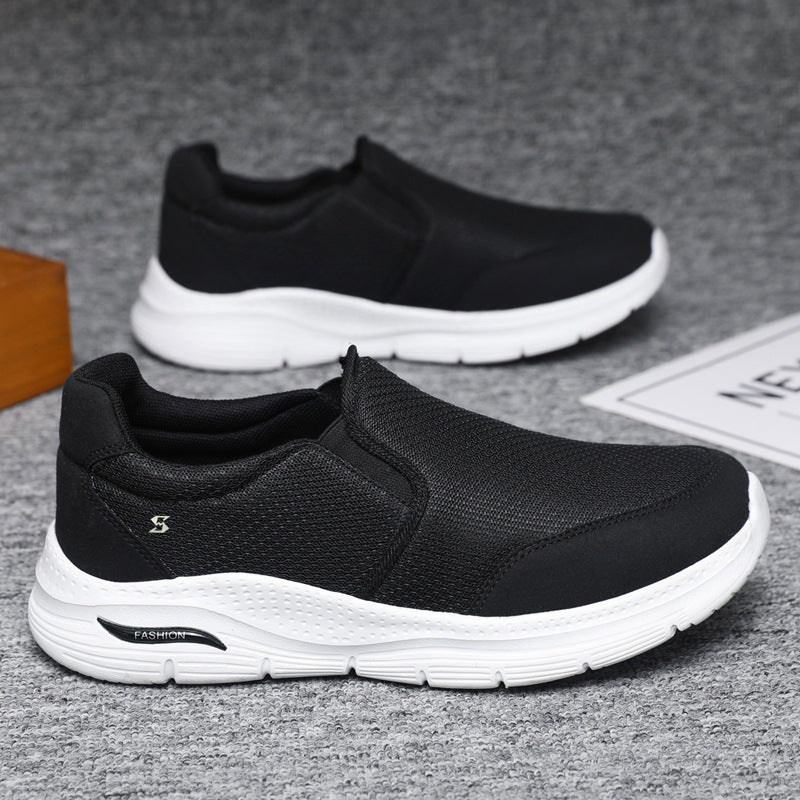 Damen bequeme Slip-On Sneakers R&B