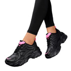 Damen Sportliche Lauf-Sneaker mit gepolsterter Sohle und atmungsaktivem Obermaterial