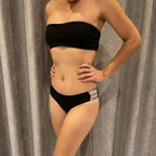 Damen Bandeau-Bikini mit eleganten Details R&B