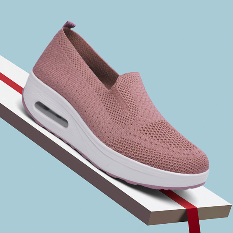 Damen Komfortable Slip-On Sneakers mit dämpfendem Air-System R&B