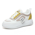 Damen sportive Sneakers mit modischem Design und dämpfender Sohle R&B