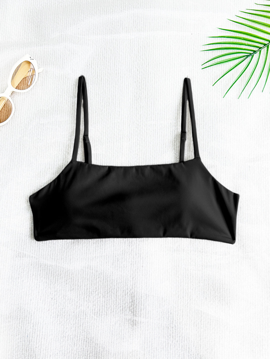 Damen Sportliches Langarm Crop-Top mit angeschnittenem Design R&B