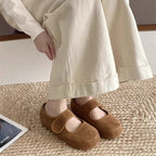 Damen Bequeme Clogs mit Klettverschluss und ergonomischer Sohle R&B