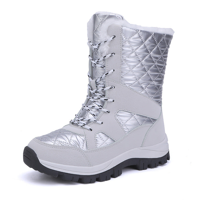 Damen Winterstiefel mit isolierender Fütterung und rutschfester Sohle R&B