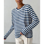 R&B | Klassischer Gestreifter Pullover