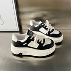 Damen Sportliche Chunky Sneakers mit atmungsaktivem Obermaterial und stabiler Sohle R&B