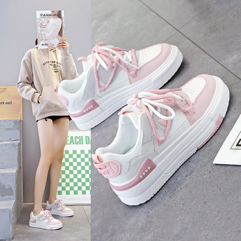 Damen modische Sneaker mit innovativem Schnürsystem und atmungsaktiver Obermaterialstruktur R&B
