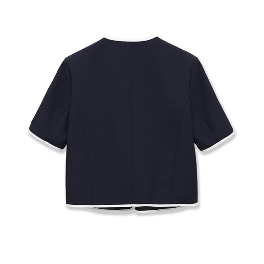 Damen Weit geschnittene Dress-Pants mit elastischem Bund und seitlichen Eingrifftaschen R&B