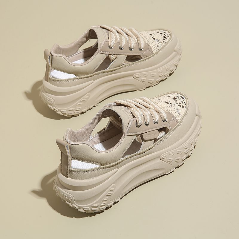 Damen Sportliche Schnürschuhe mit Luftzirkulation R&B