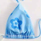 Damen Blumenmuster-Biki R&B