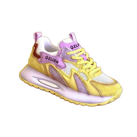 Damen Sportliche Sneaker mit atmungsaktiver Oberfläche und dämpfendem Sohlenprofil R&B