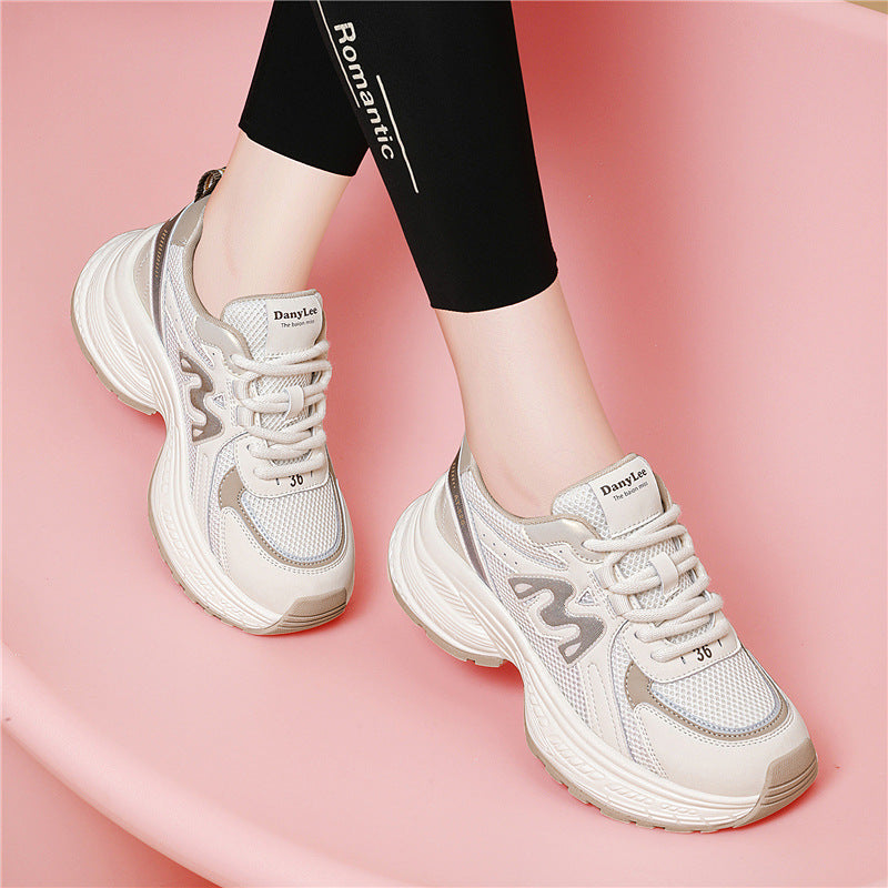 Damen Freizeit-Sneaker mit dämpfender Sohle und atmungsaktivem Obermaterial R&B