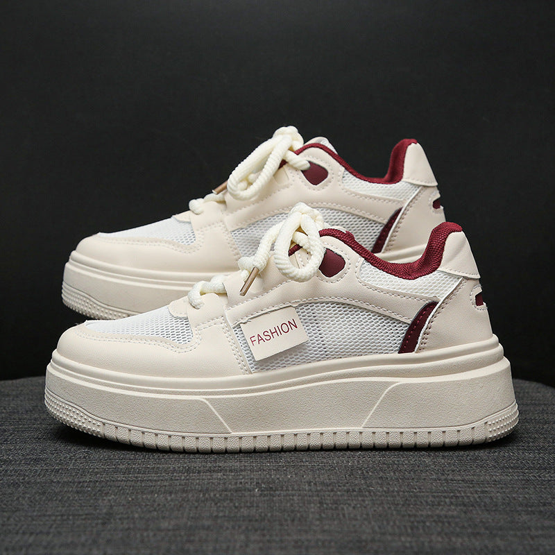 Damen Modische Sneakers mit atmungsaktiven Mesh-Einsätzen und dämpfender Sohle R&B