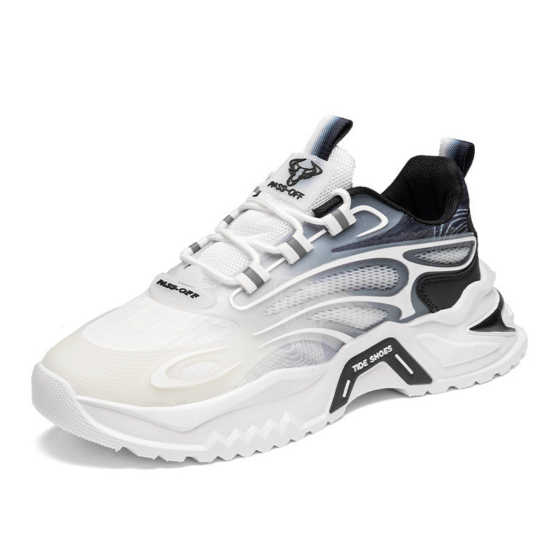 Damen modische sportive Sneakers mit rutschfester Laufsohle