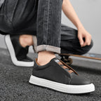 Damen Bequeme Slip-On Sneakers mit elastischen Bändern R&B