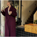 Damen Oversized Mantel R&B