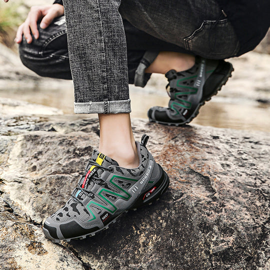 Damen Trailrunning-Schuhe mit rutschfester Sohle und innovative Dämpfung R&B