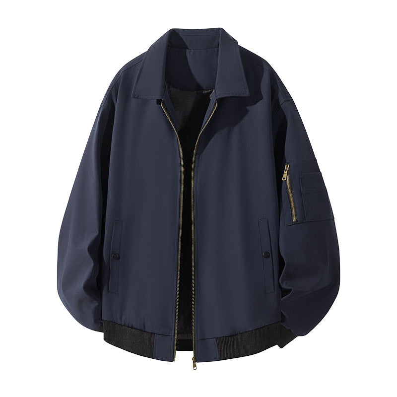 Herren Freizeitjacke mit vielseitigen Taschen und modernem Schnitt