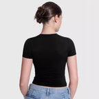 Damen Figurbetontes T-Shirt R&B