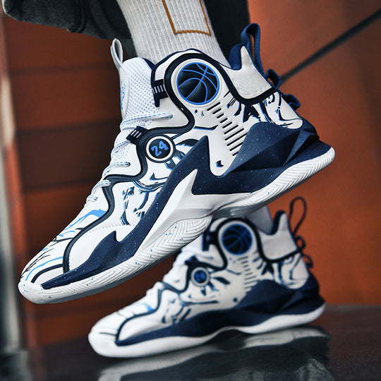 Damen Performance Basketball-Sneaker mit atmungsaktiven Mesh-Einsätzen und innovativer Dämpfungstechnologie R&B