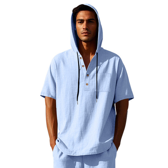 Herren lässiges Kapuzenshirt R&B