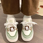 Damen Verspielte Sneaker mit einzigartigem Design und komfortabler Sohle