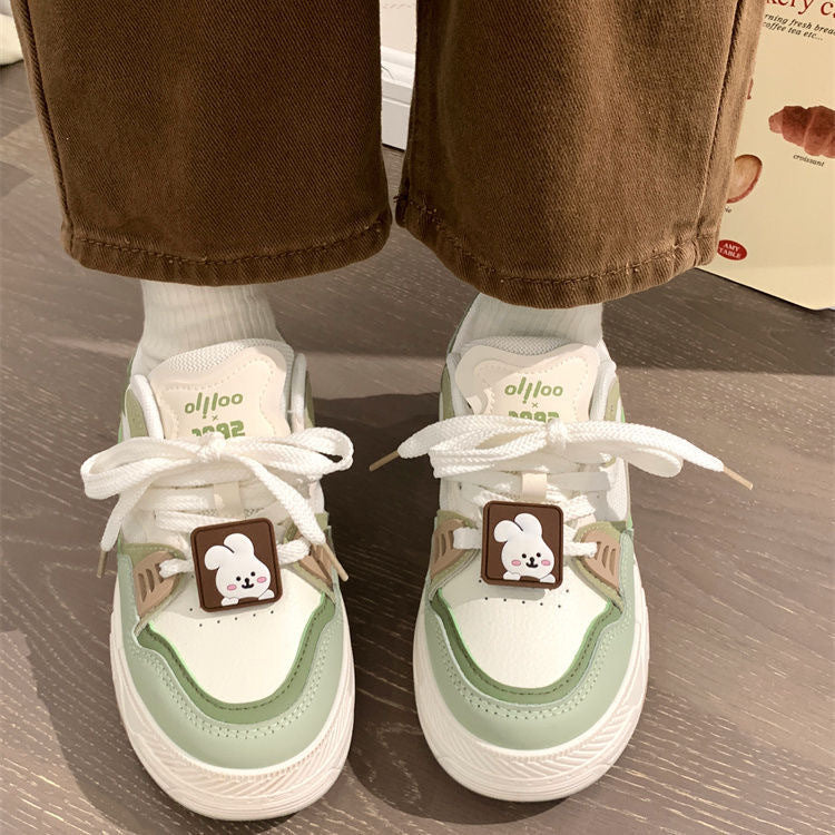 Damen Verspielte Sneaker mit einzigartigem Design und komfortabler Sohle