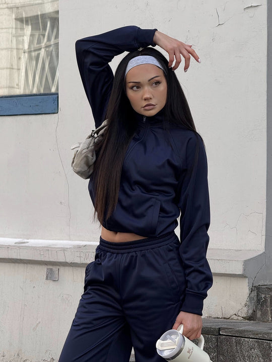 Damen Funktionsjacke und Jogginghose-Set R&B