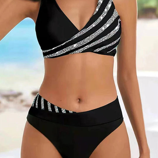 Damen Bikini-Set mit innovativem Farbverlauf R&B