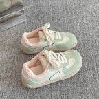 Damen Atmungsaktive Freizeitsneaker mit rutschfester Sohle und modischem Design