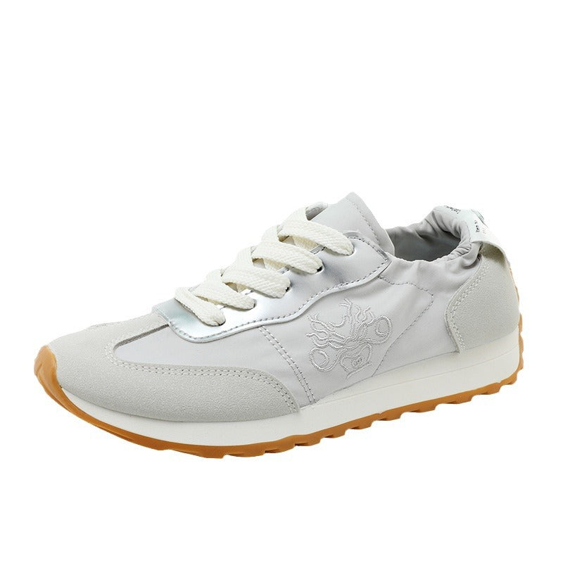 Damen Sportliche Freizeitsneaker mit elastischem Einstieg und dämpfender Sohle R&B