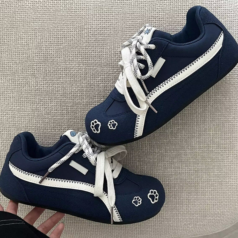 Damen Sneakers mit tierischem Motiv und atmungsaktivem Obermaterial R&B