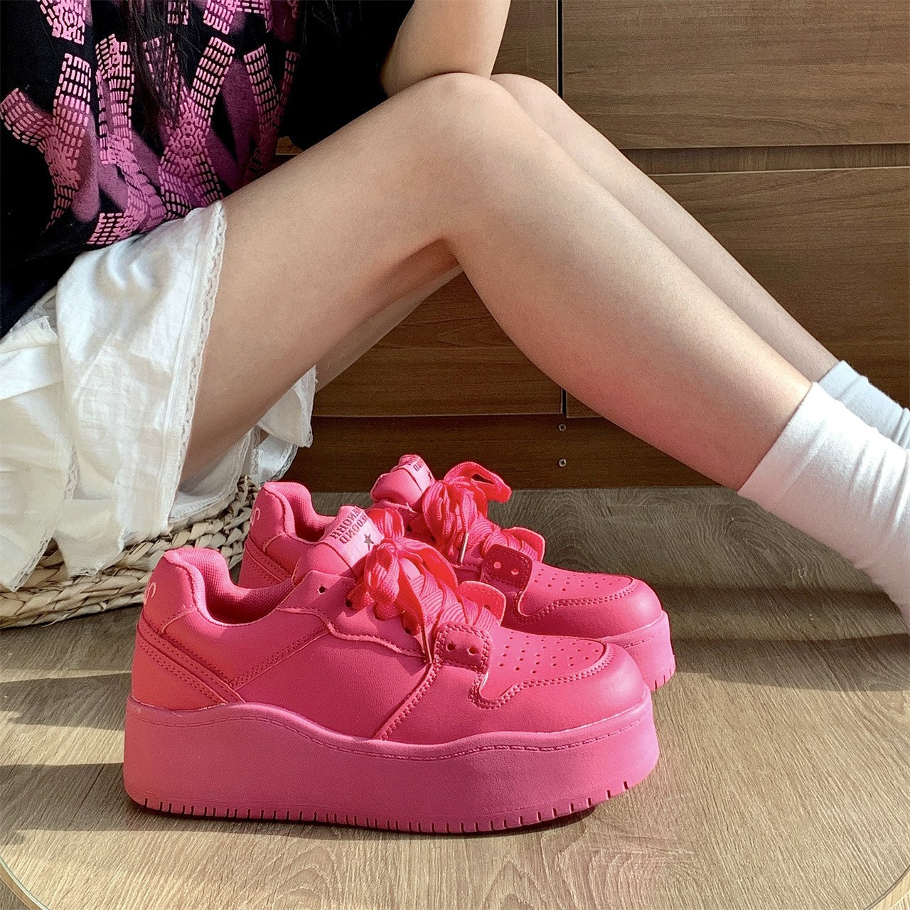 Damen Plateausneaker R&B