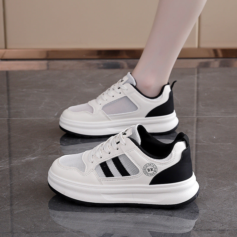 Damen Sportliche Sneakers mit atmungsaktiver Mesh-Oberfläche und stabilisierender Sohle R&B