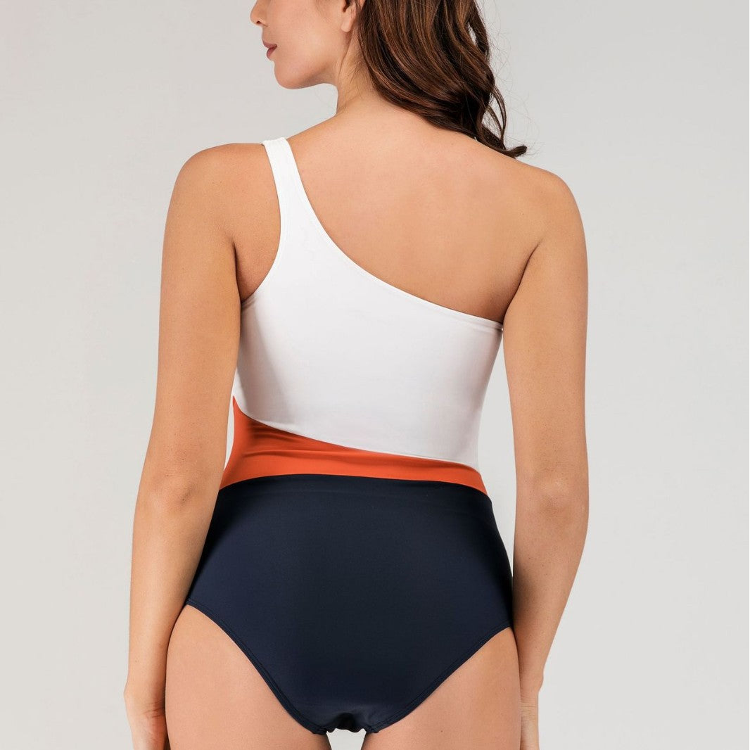 Damen Sportlicher Einteiler-Badeanzug mit hochwertigem Material R&B