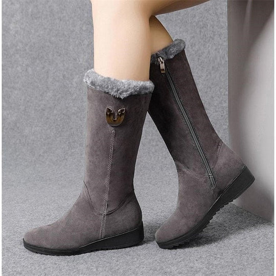 R&B | Elegante Stiefel mit Fell